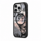 Leopard Matte — Canvas — iPhone Case — side view