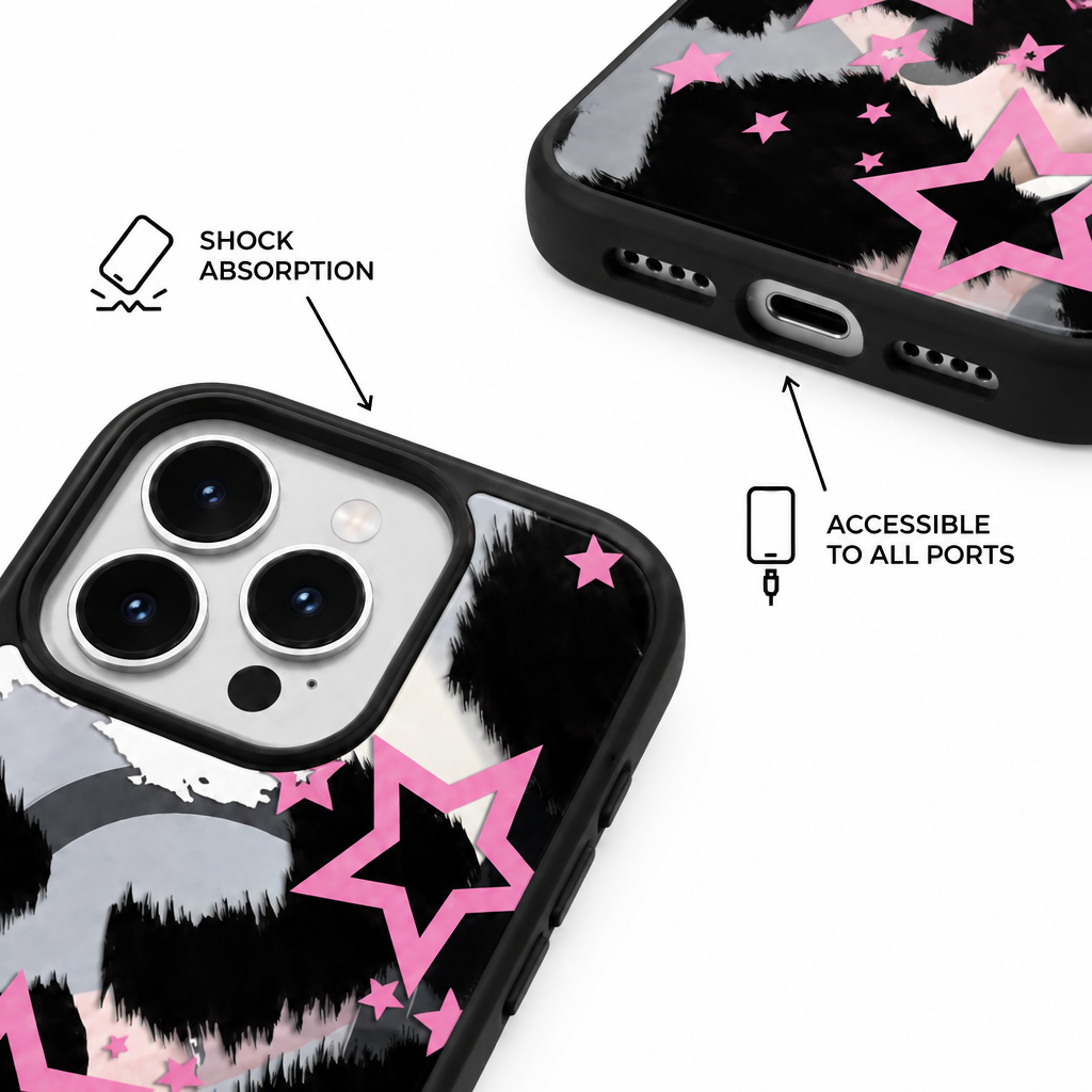 Leopard Matte — Aura — iPhone Case — details