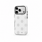 Big Dot — Chalk — iPhone Case — side view