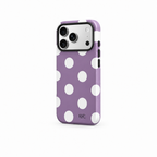 Big Dot — Iris — iPhone Case — side view