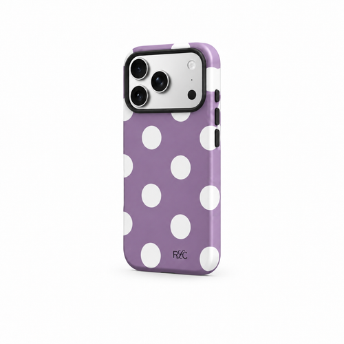 Big Dot — Iris — iPhone Case — side view