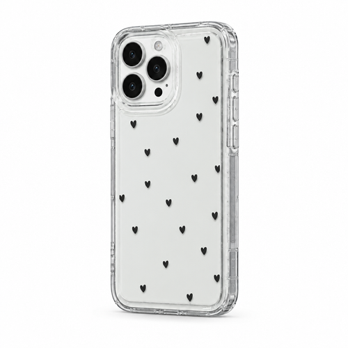 Clear Heart — Afterglow — iPhone Case — side view