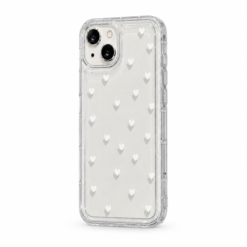 Clear Heart — Arcade — iPhone Case — side view