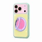 Contrast Stand — Saffron — iPhone Case — side view
