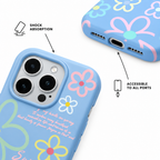 Spring Press — Cobalt — iPhone Case — details