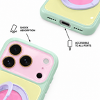 Contrast Stand — Saffron — iPhone Case — details
