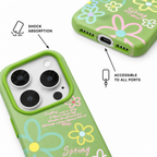 Spring Press — Fern — iPhone Case — details