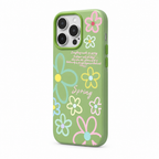 Spring Press — Fern — iPhone Case — side view