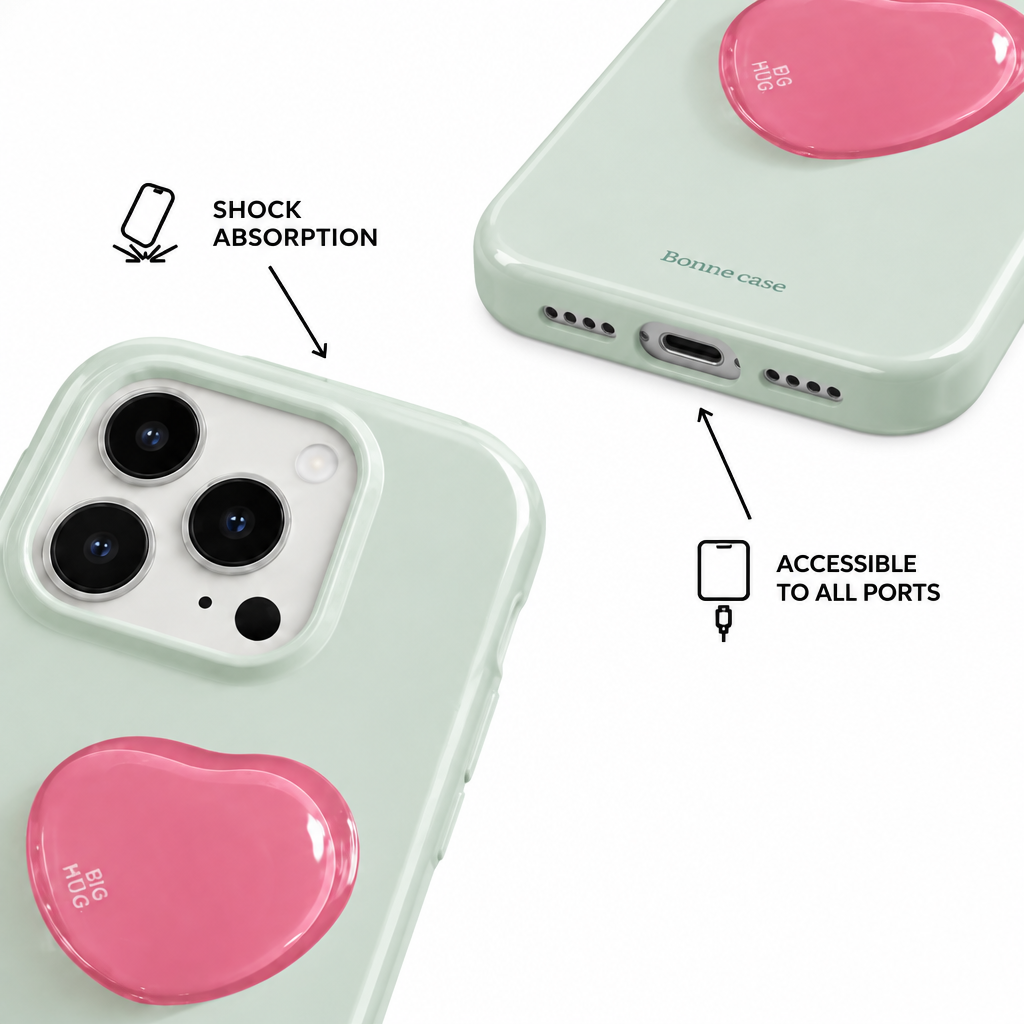 Candy Stand — Rose — iPhone Case — details