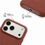 Tech Weave — Cocoa — iPhone Case — details