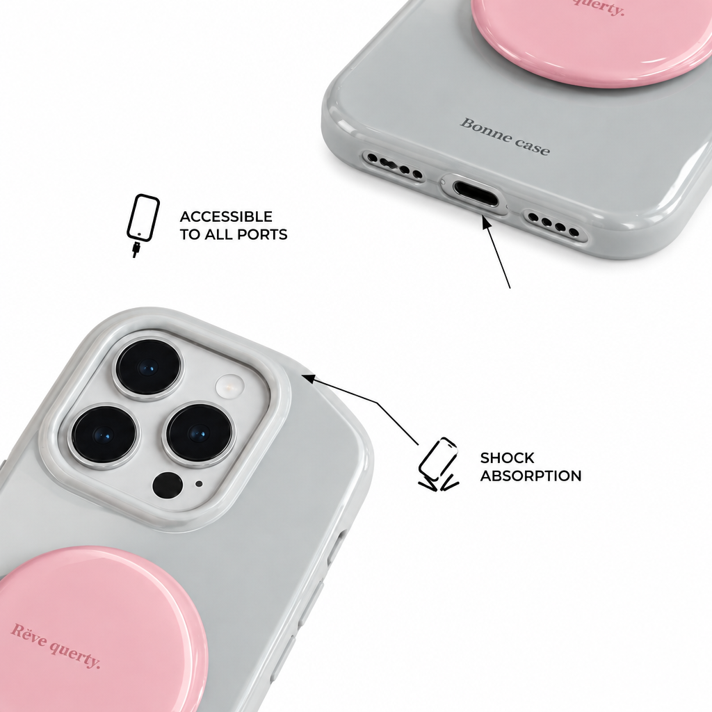 Candy Stand — Blush — iPhone Case — details