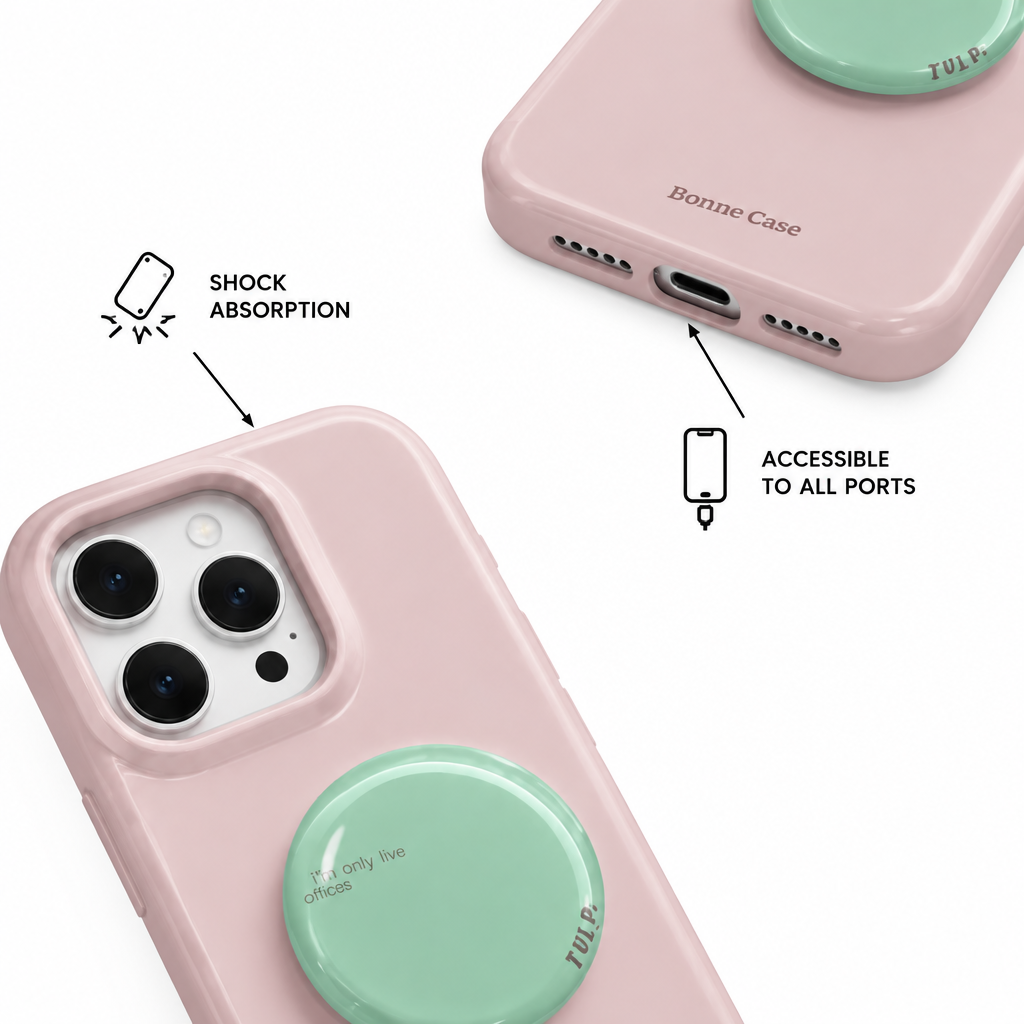 Candy Stand — Cobalt — iPhone Case — details