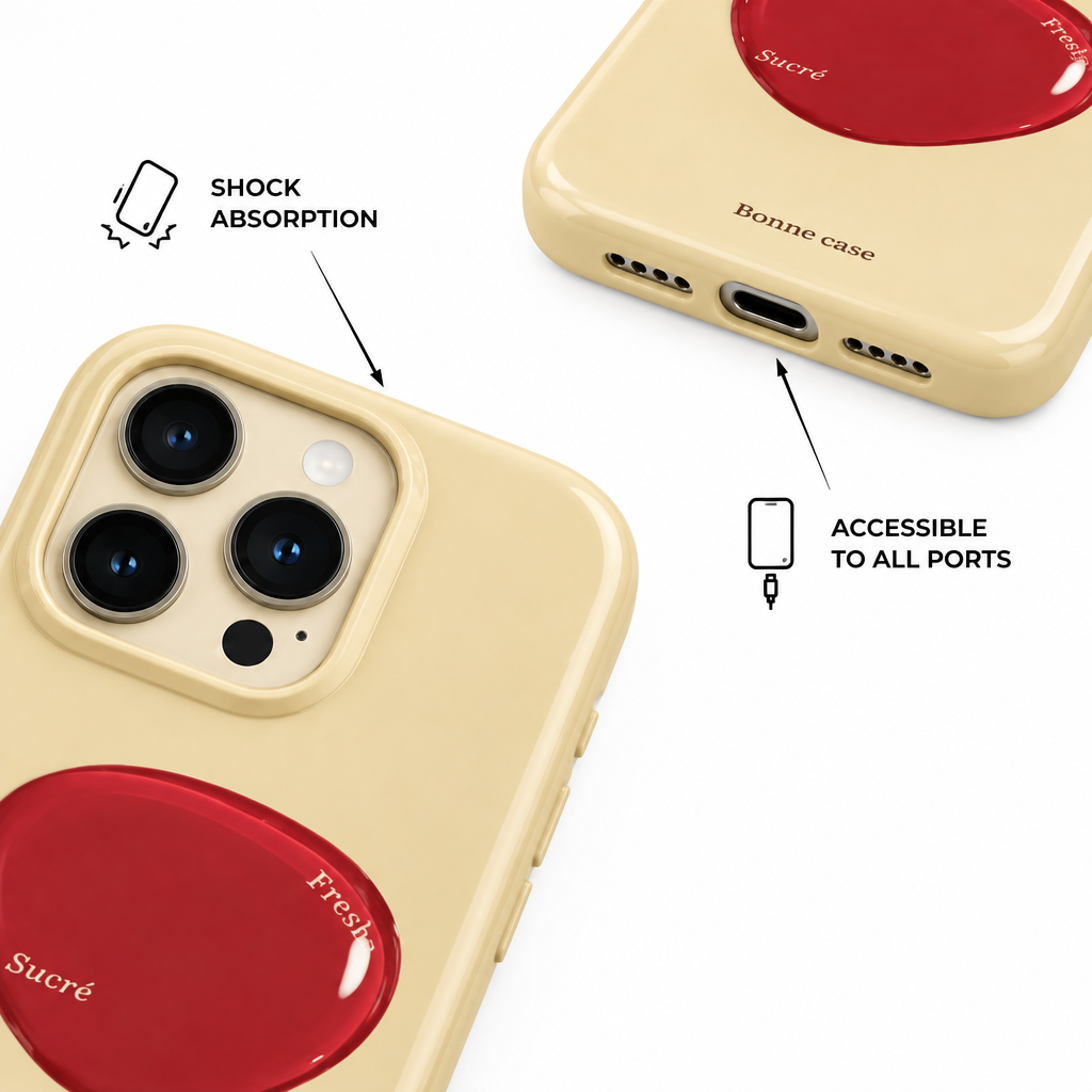 Candy Stand — Cherry — iPhone Case — details