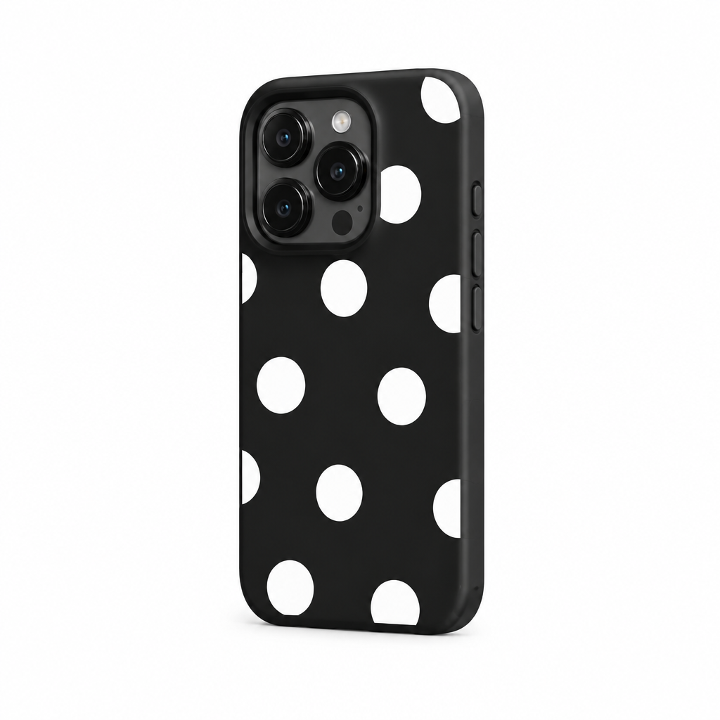 Full Stop — Onyx — iPhone Case — side view