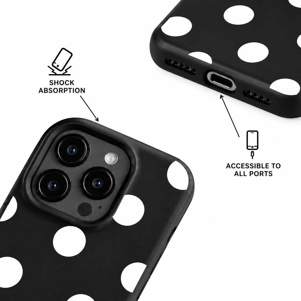 Full Stop — Onyx — iPhone Case — details