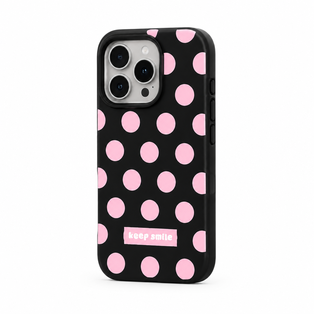 Full Stop — Ink — iPhone Case — side view