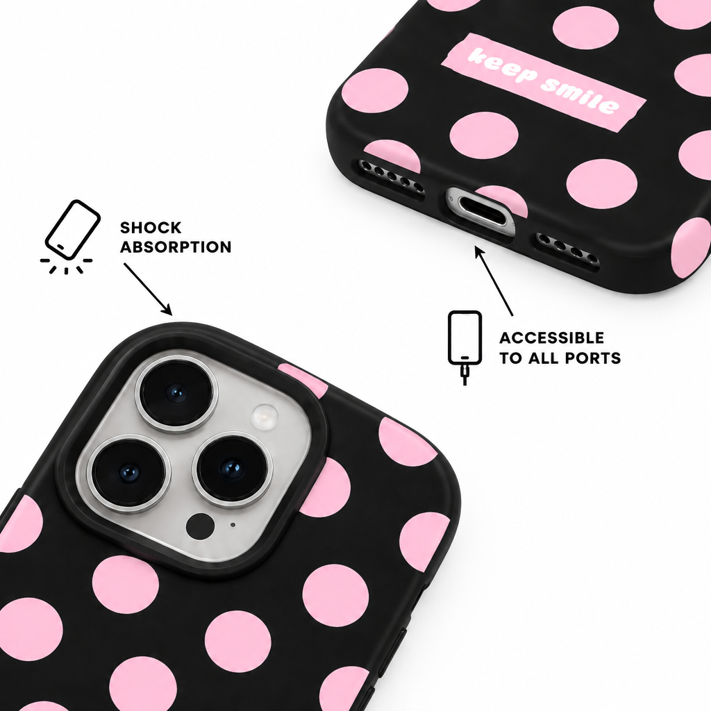 Full Stop — Ink — iPhone Case — details
