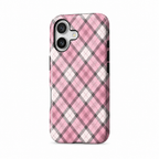 Plaid Wing — Canvas — iPhone Case — side view