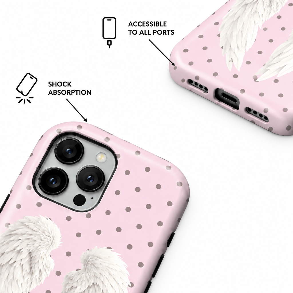 Plaid Wing — Atlas — iPhone Case — details
