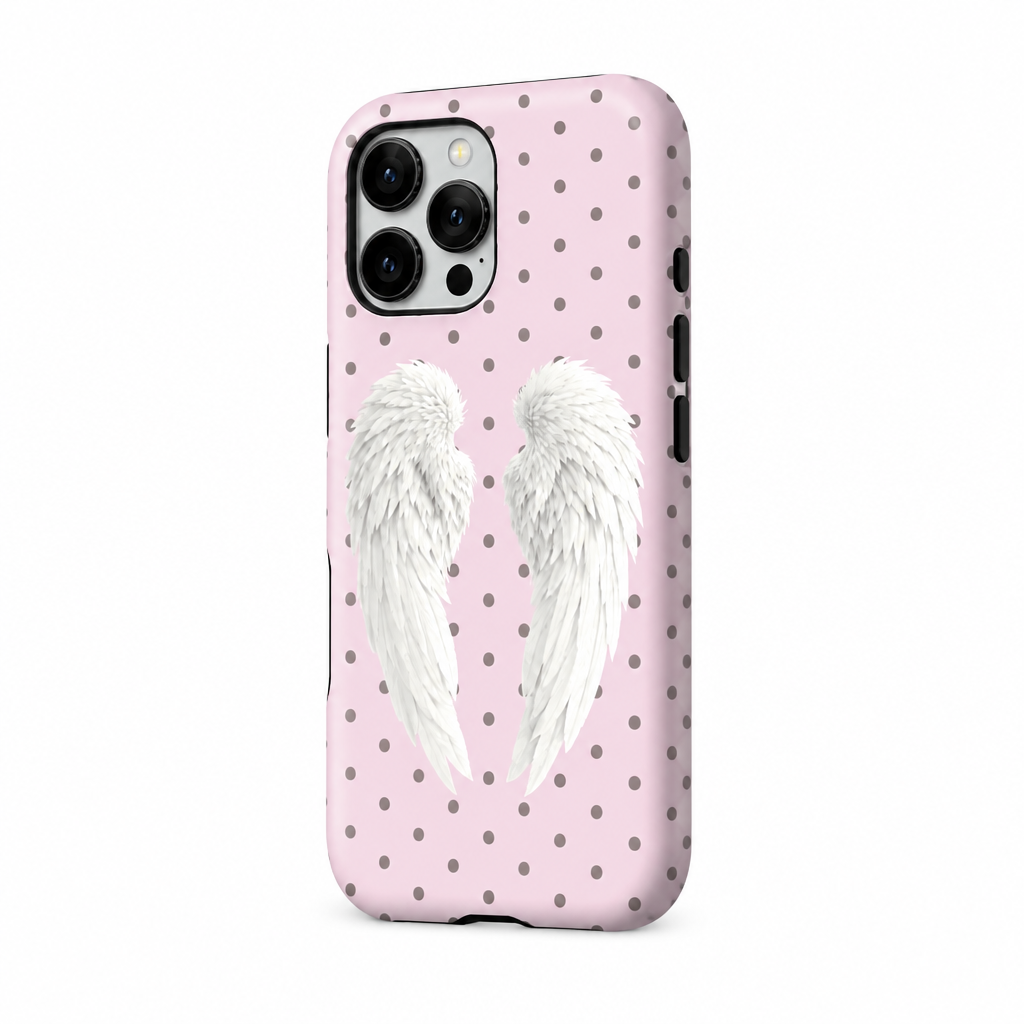 Plaid Wing — Atlas — iPhone Case — side view