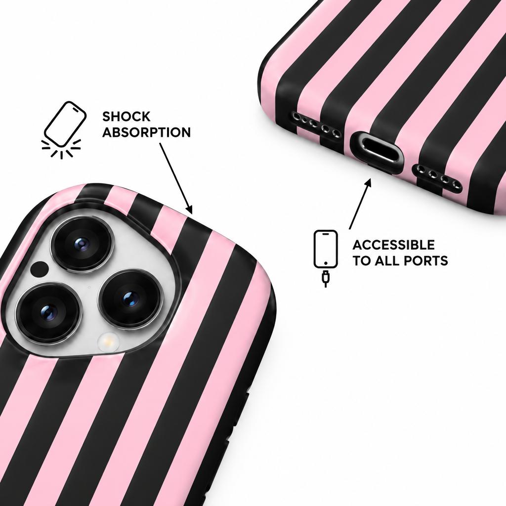 Plaid Wing — Aura — iPhone Case — details