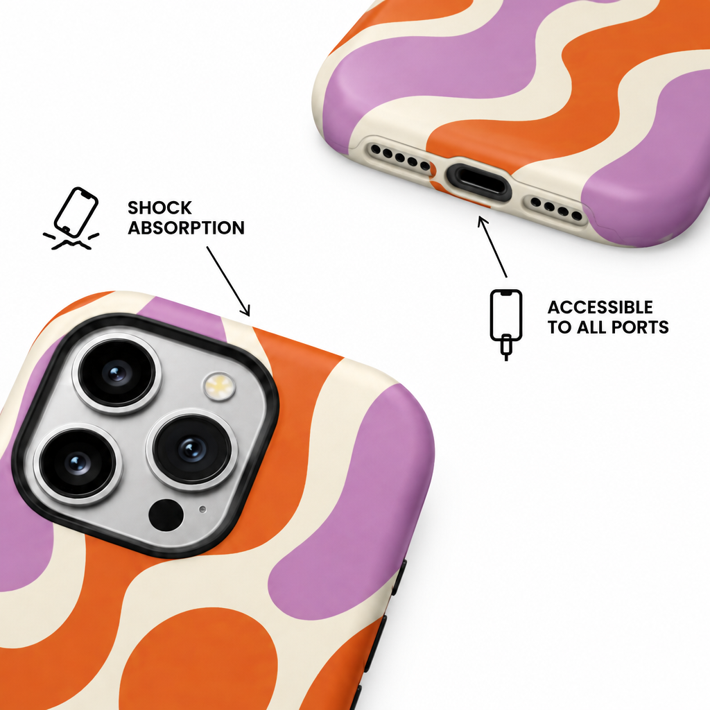 Loose Line — Bloom — iPhone Case — details