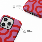 Loose Line — Aura — iPhone Case — details