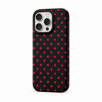 Lichee Dot — Ink — iPhone Case — side view