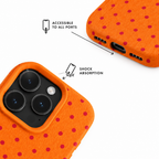 Lichee Dot — Amber — iPhone Case — details