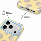 Silver Dot — Saffron — iPhone Case — details