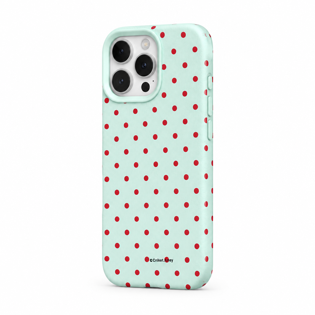 Lichee Dot — Afterglow — iPhone Case — side view