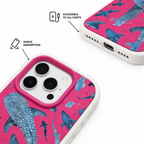 Whale Study — Blush — iPhone Case — details