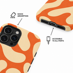 Double Pink — Canvas — iPhone Case — details