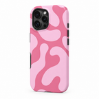 Double Pink — Bloom — iPhone Case — side view
