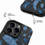 Whale Study — Ink — iPhone Case — details