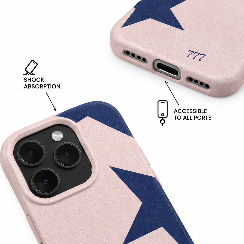 Five Point — Blush — iPhone Case — details