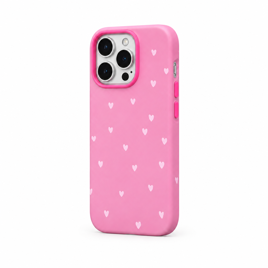 Jelly Heart — Cherry — iPhone Case — side view