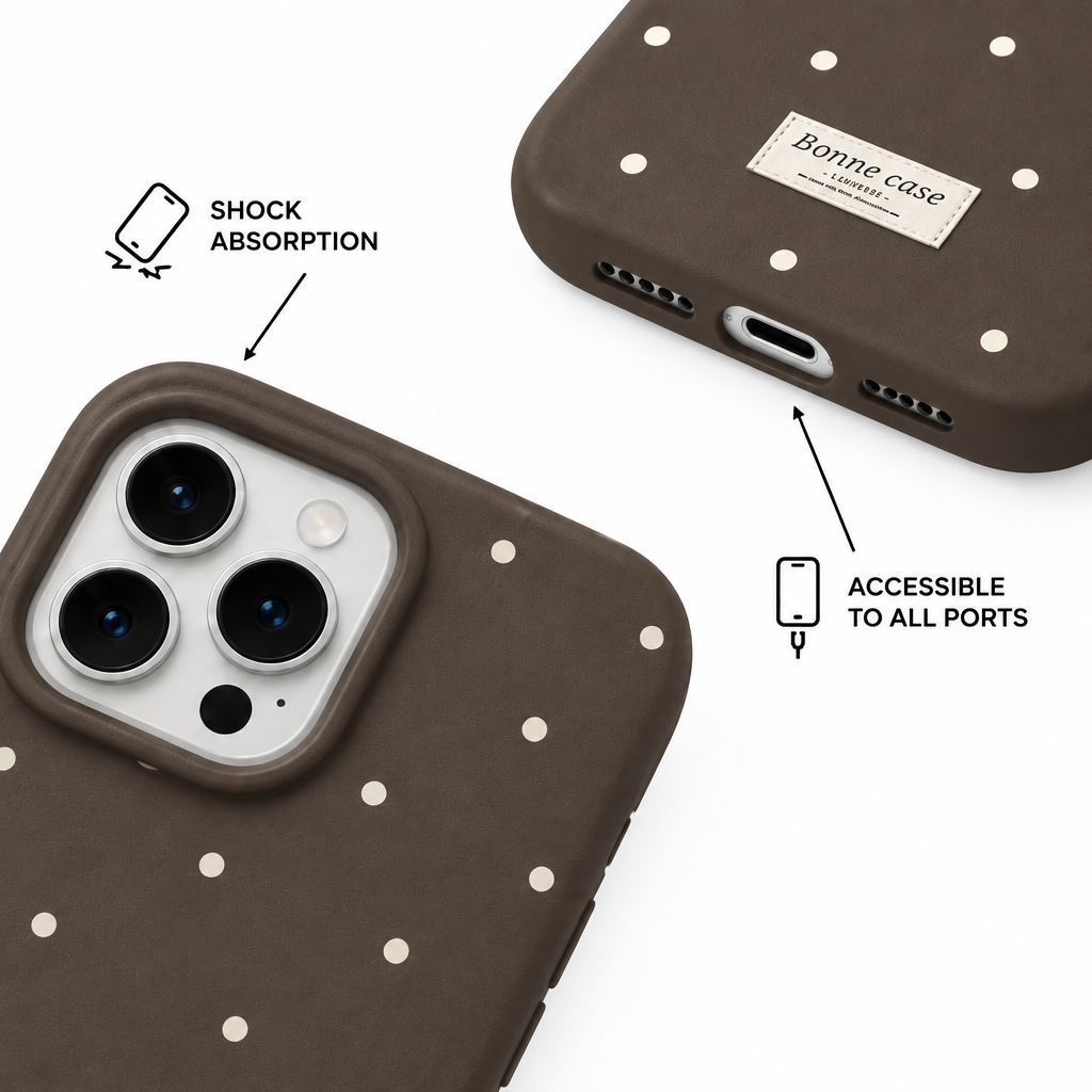 Minimal Dot — Aura — iPhone Case — details
