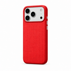 Luggage Stripe — Cherry — iPhone Case — side view