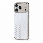 Foil Dot — Chalk — iPhone Case — side view