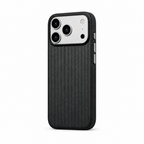 Luggage Stripe — Ink — iPhone Case — side view