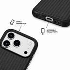 Luggage Stripe — Ink — iPhone Case — details