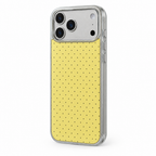 Foil Dot — Saffron — iPhone Case — side view
