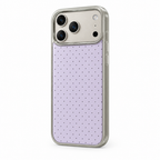 Foil Dot — Iris — iPhone Case — side view