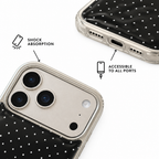 Foil Dot — Ink — iPhone Case — details