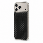 Foil Dot — Ink — iPhone Case — side view