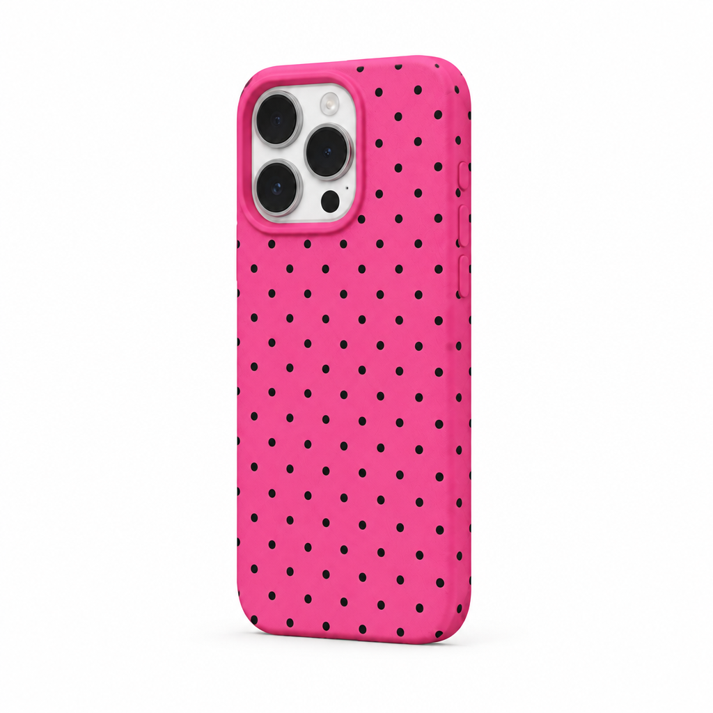 Vintage Social — Cherry — iPhone Case — side view