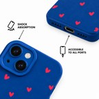 Night Heart — Canvas — iPhone Case — details