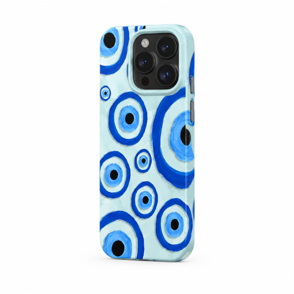 Eye Retro — Fern — iPhone Case — side view