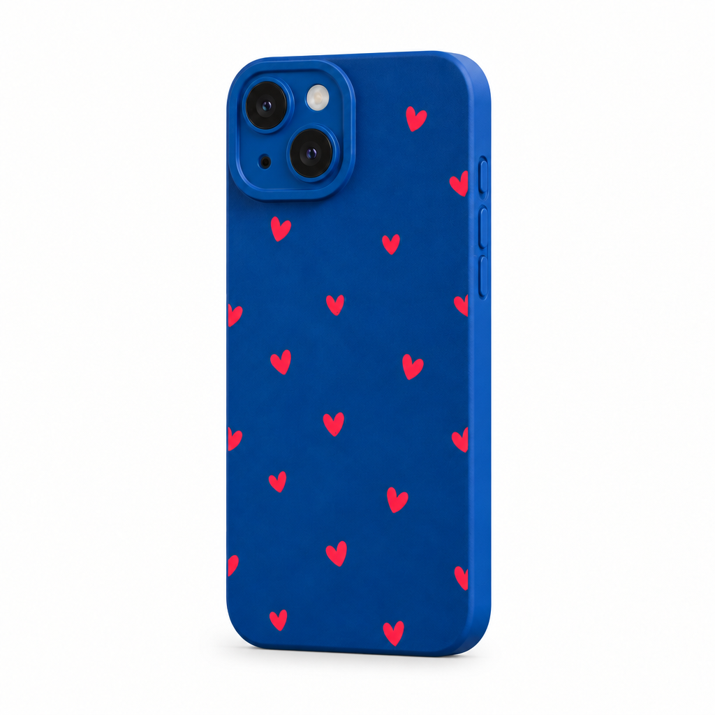 Night Heart — Canvas — iPhone Case — side view